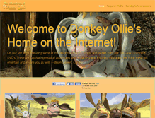 Tablet Screenshot of donkeyollie.com